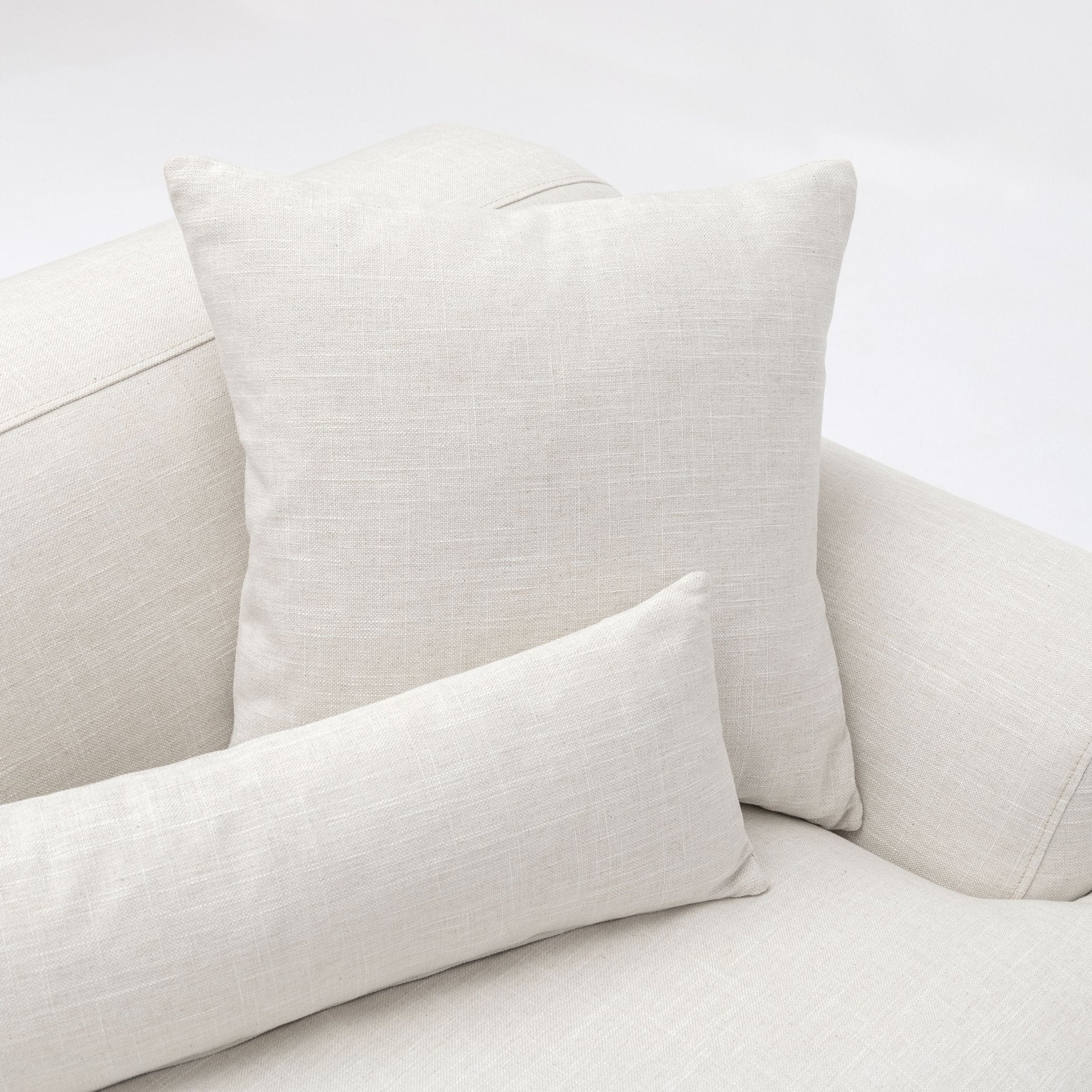 Amelia L-Shaped Sofa - Canvas White - Image 5