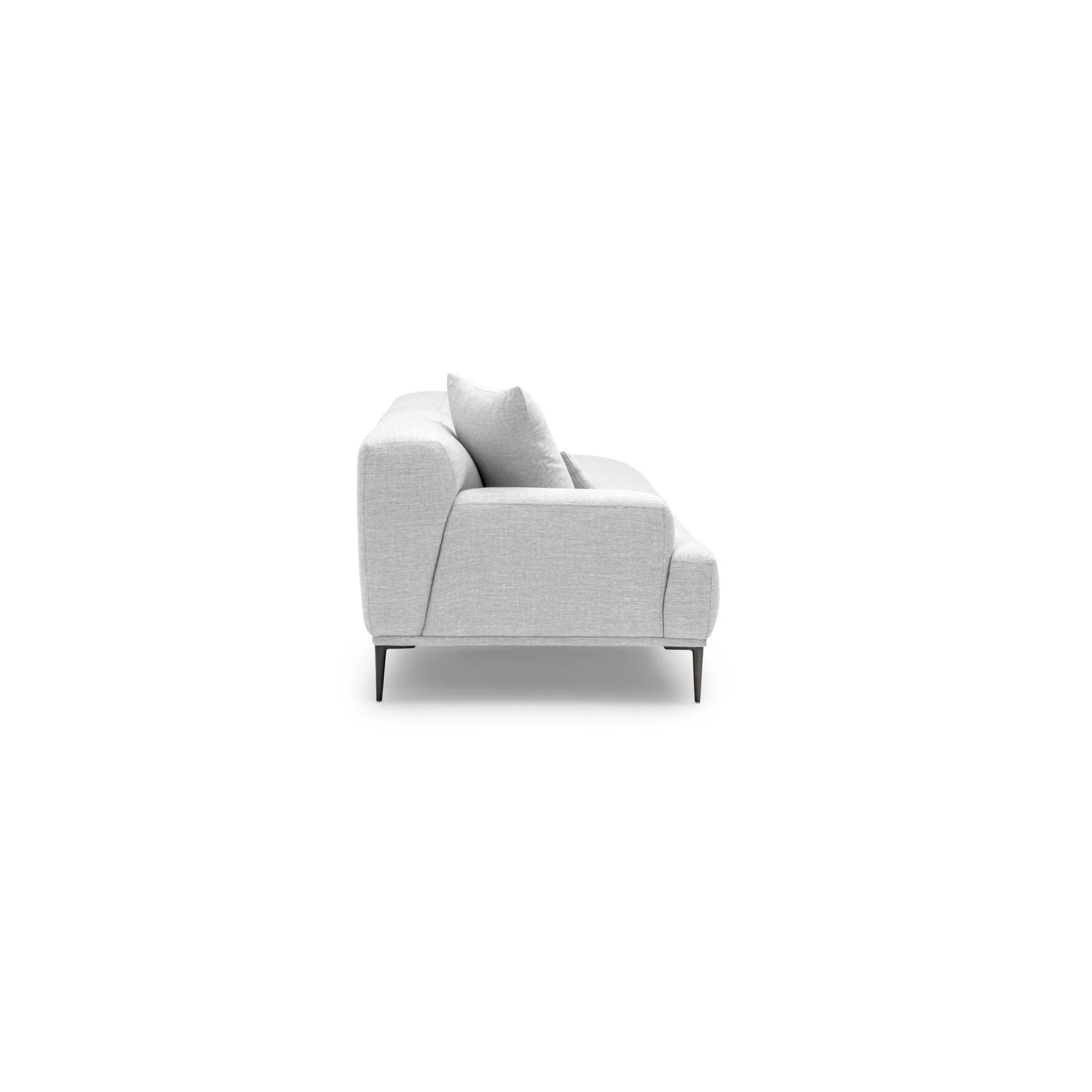 Amelia Open End Sofa - Silver - Image 7