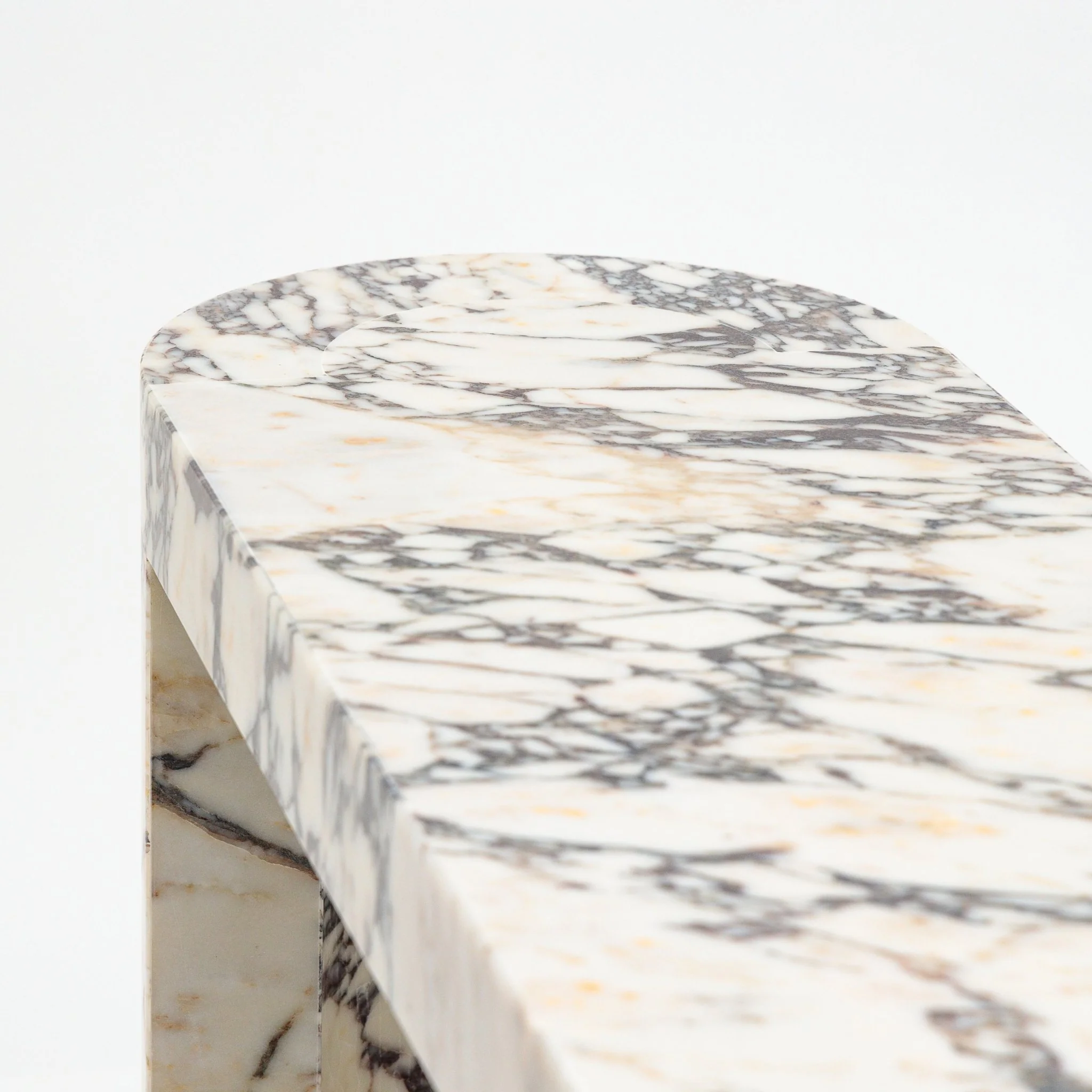 Arno Console Table - Calacatta Viola - Image 5