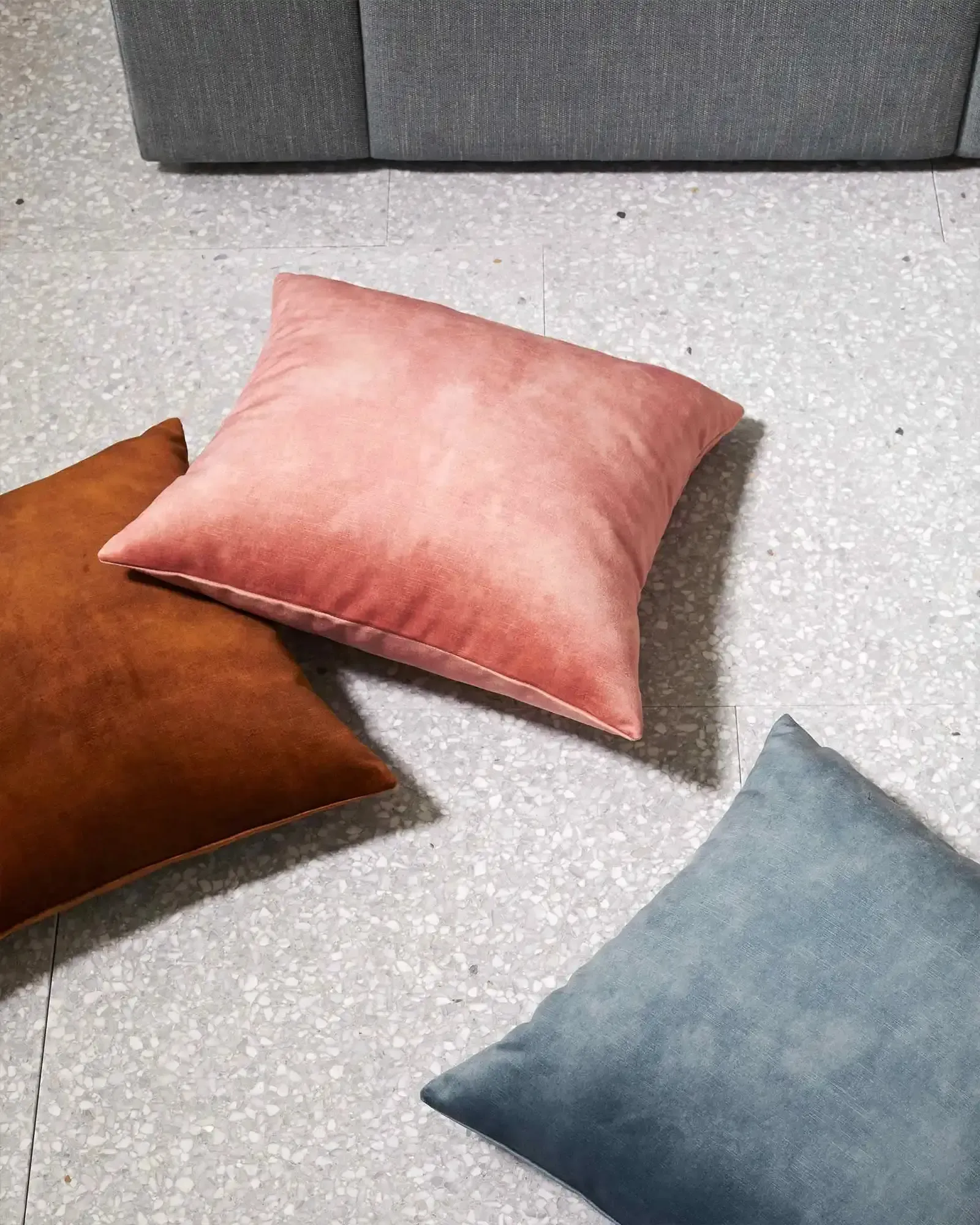 Ava 50Cm Cushion - Aqua - Image 4