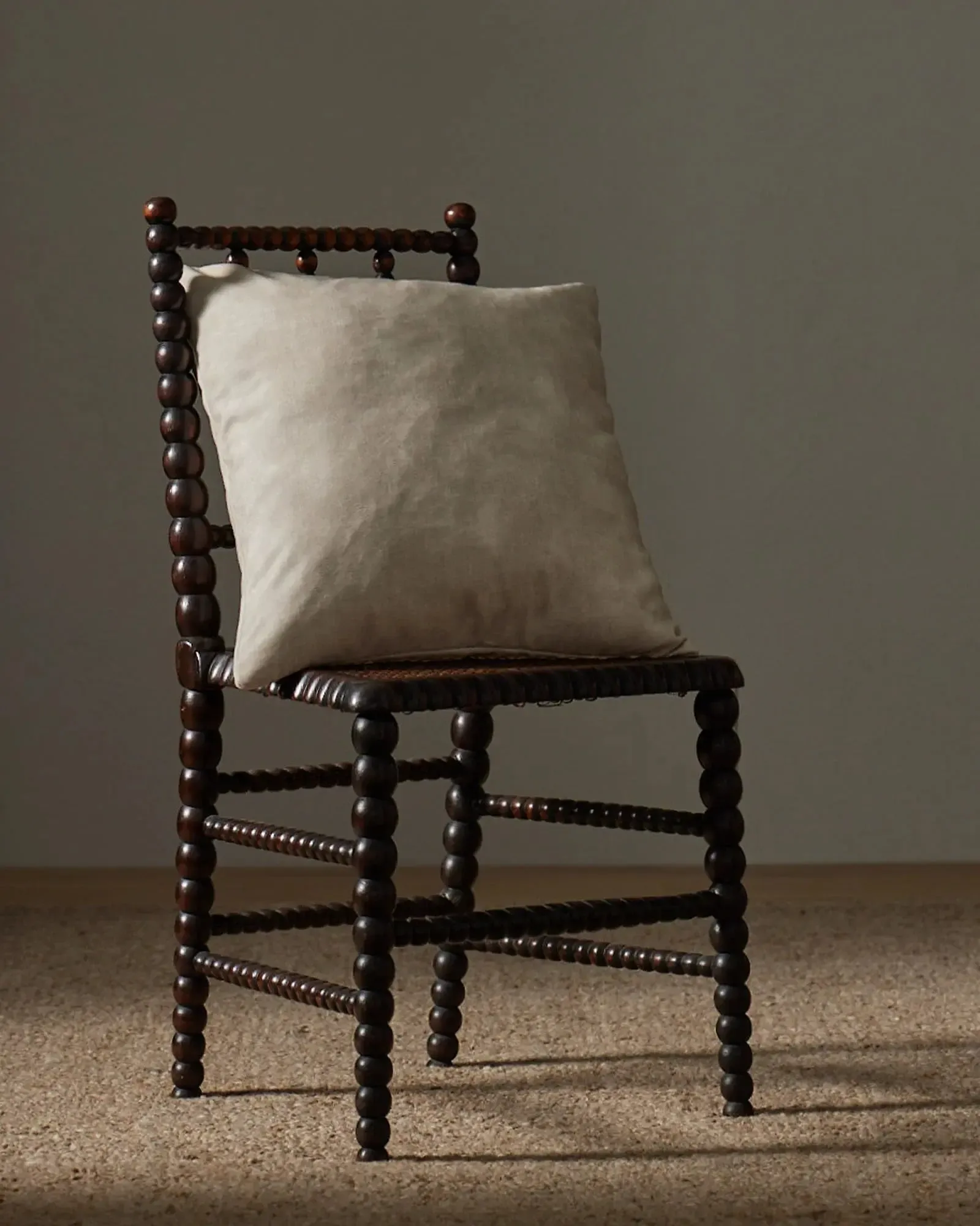 Ava 50Cm Cushion - Ecru - Image 3