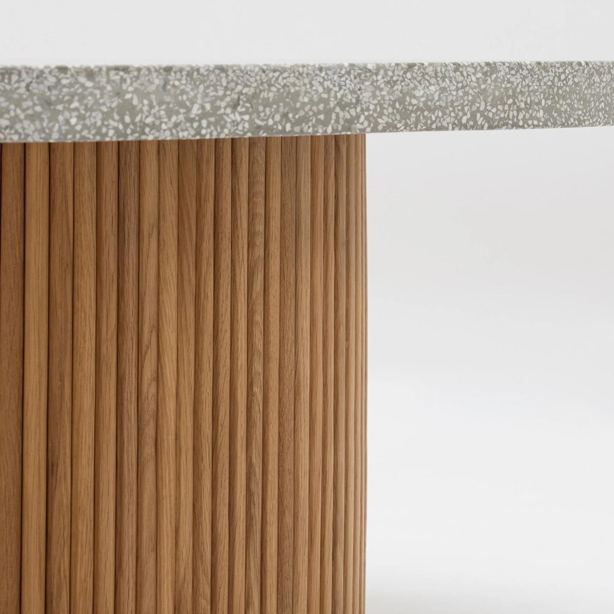 Gion Coffee Table 95 - Light Oak & Warm Grey - Image 4