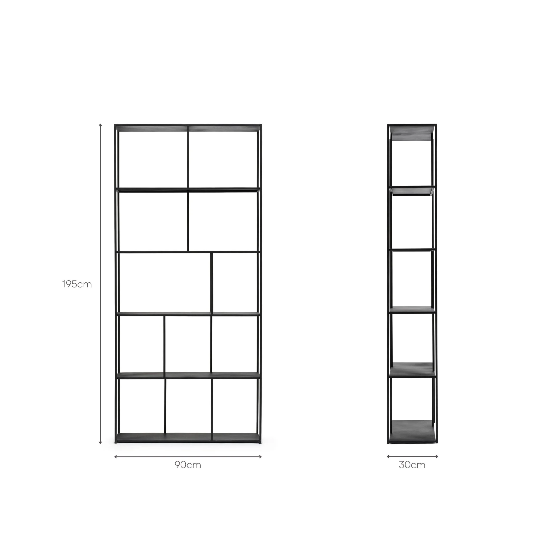 Grillo Shelf Tall - Black - Image 9