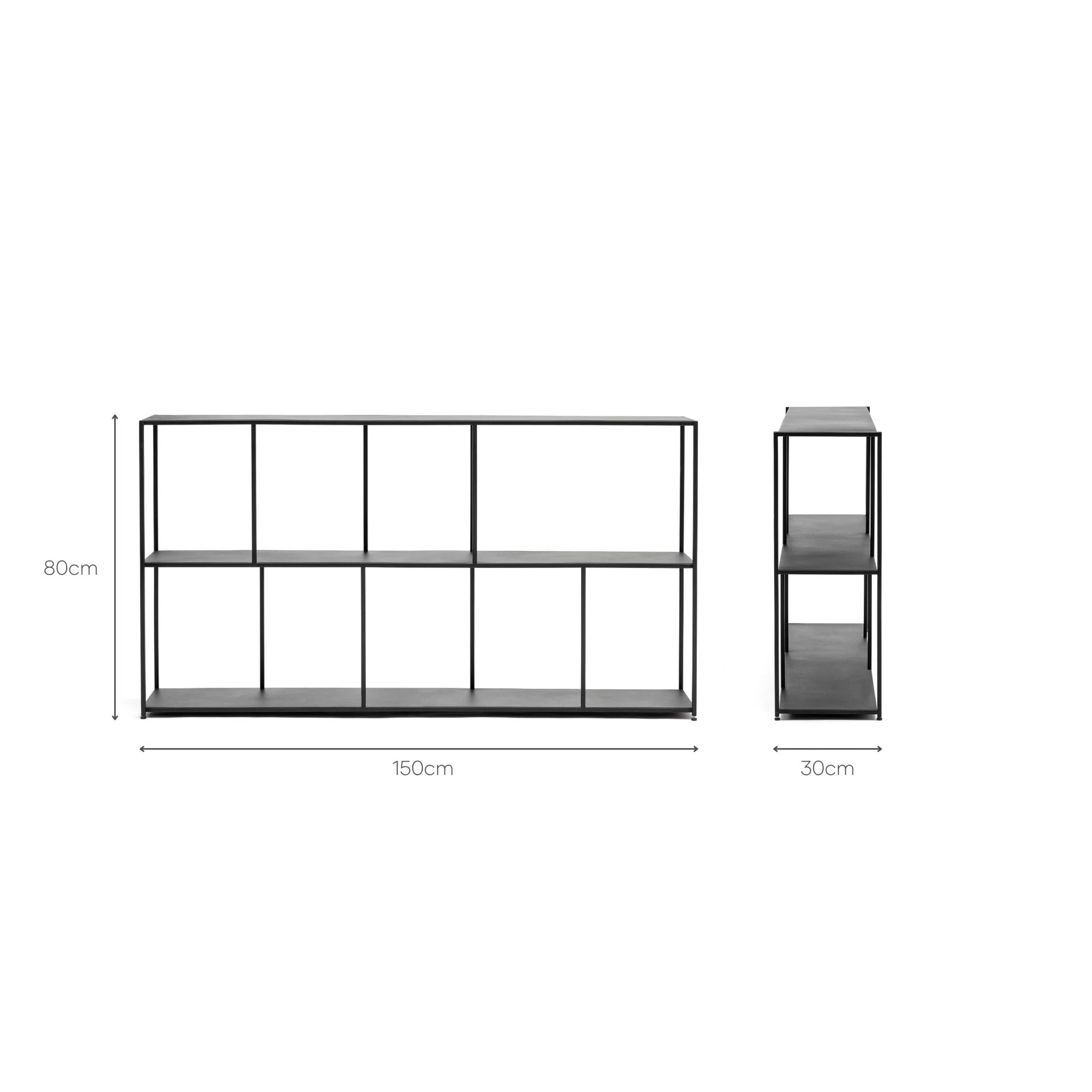 Grillo Shelf Wide - Black - Image 5