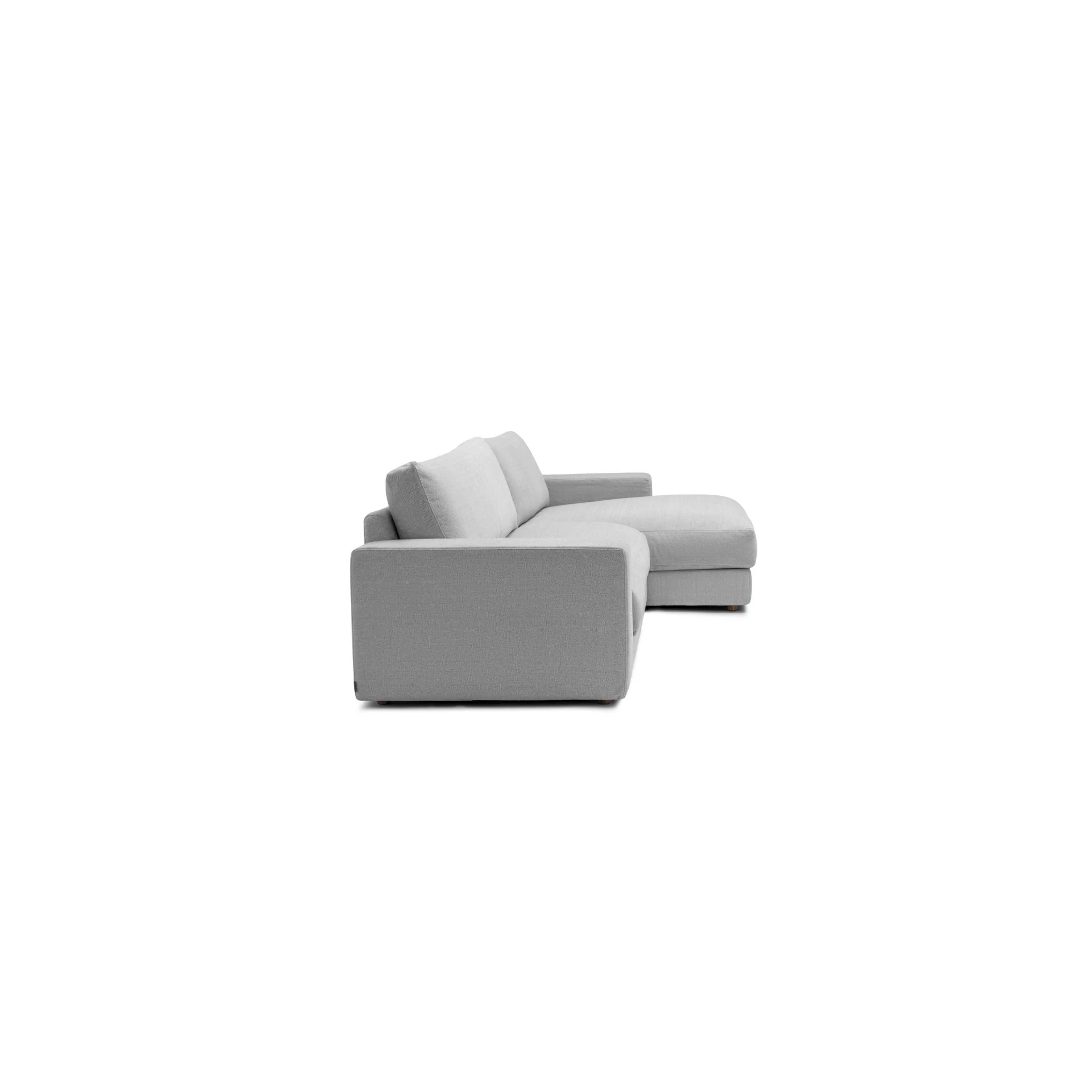 Hansen L Shaped Sofa - Alice Pearl - Image 4