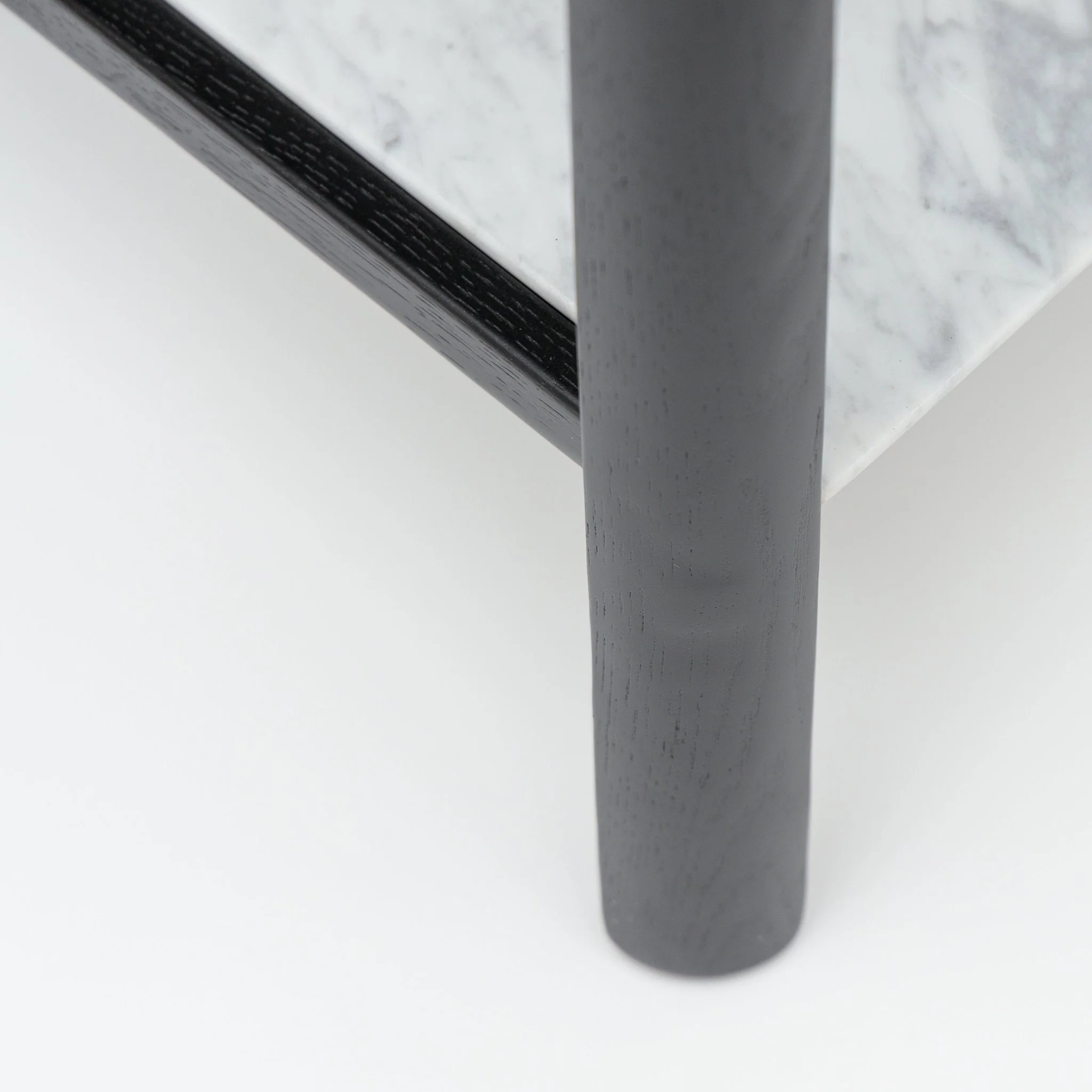 Nell Console - Black Oak & Bianca Carrara - Image 10