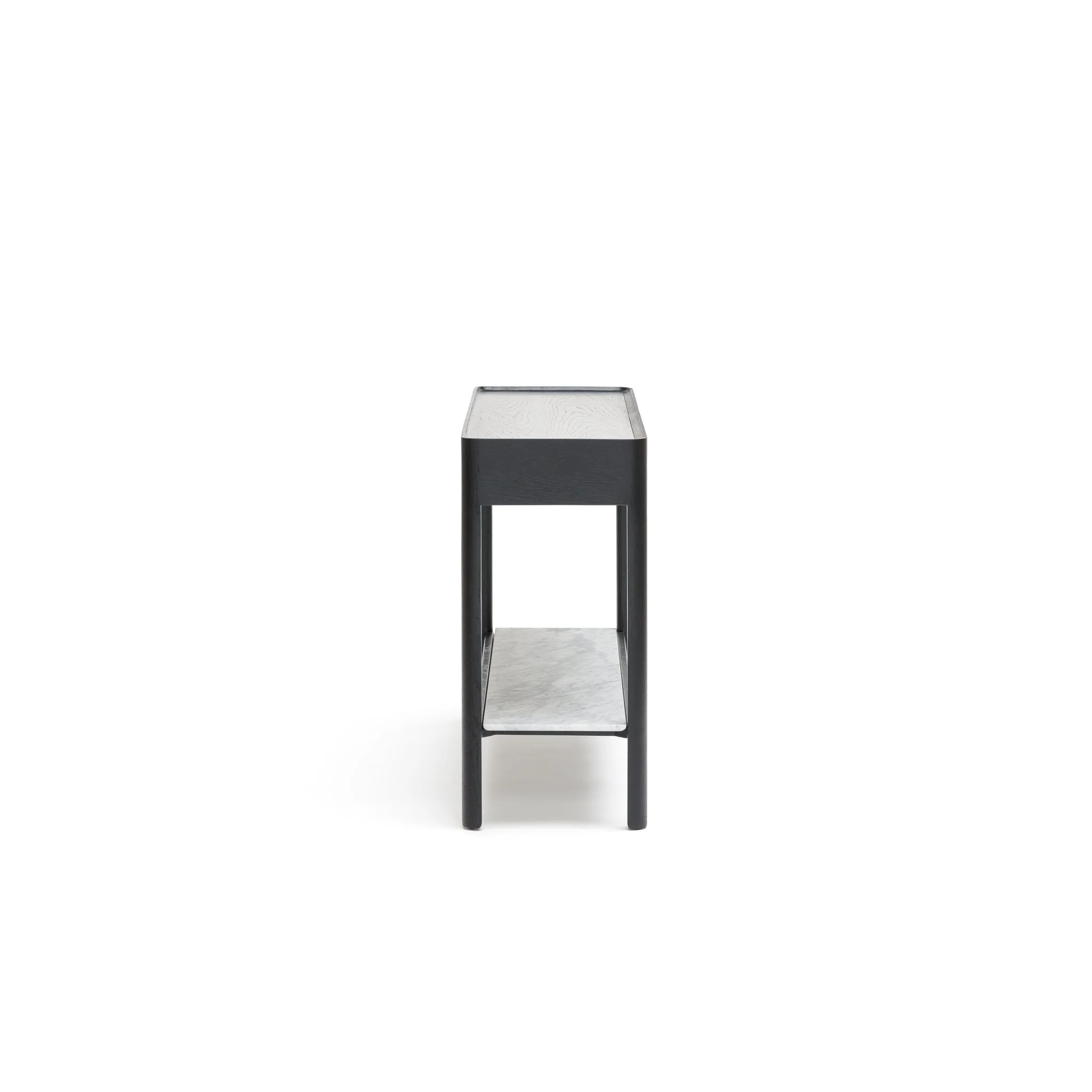 Nell Console - Black Oak & Bianca Carrara - Image 16