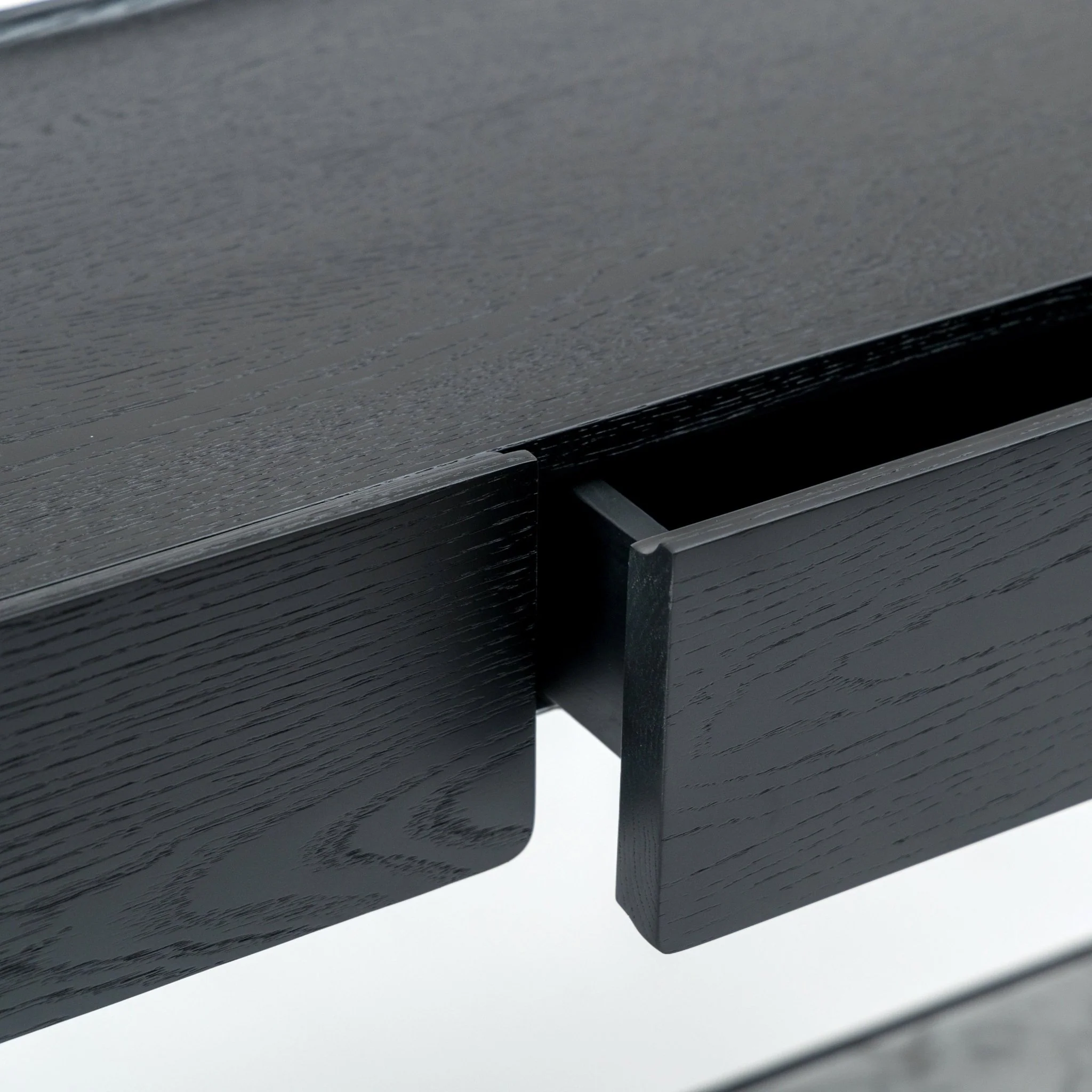 Nell Console - Black Oak & Bianca Carrara - Image 8