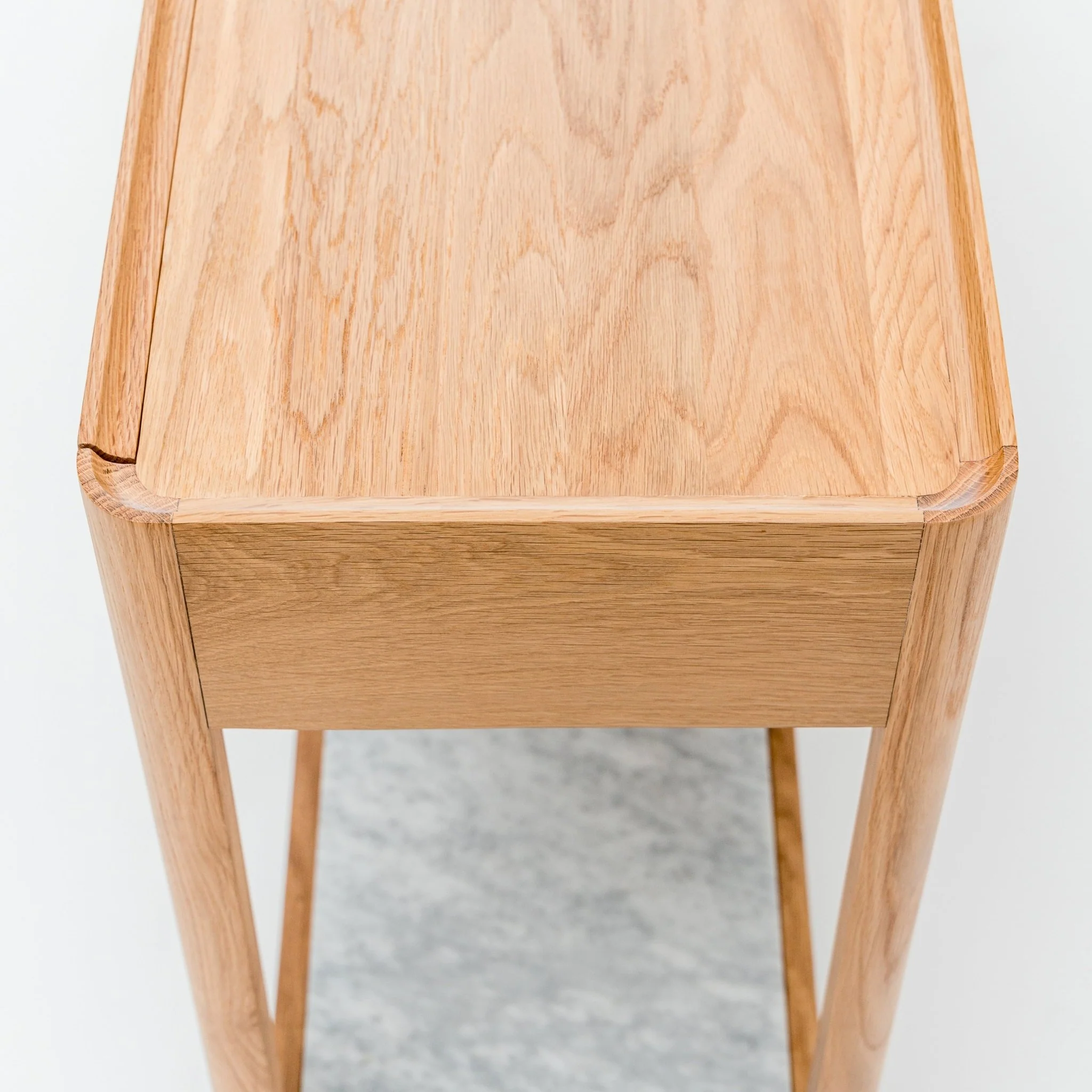 Nell Console - Light Oak & Bianca Carrara - Image 11