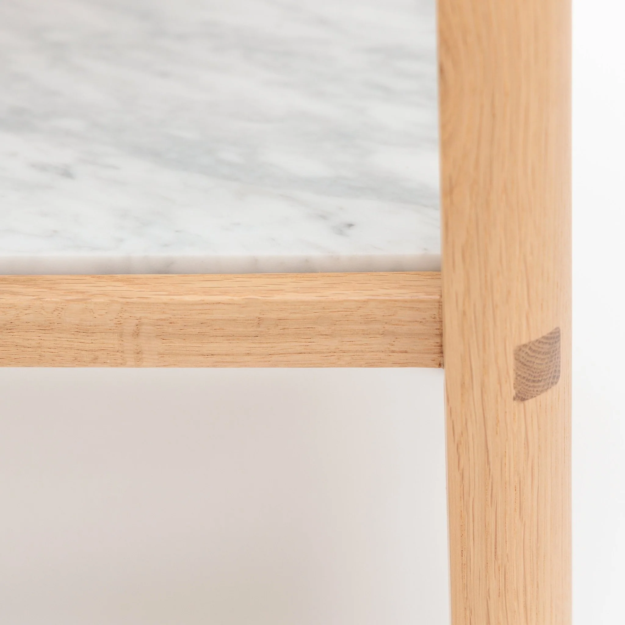 Nell Console - Light Oak & Bianca Carrara - Image 30