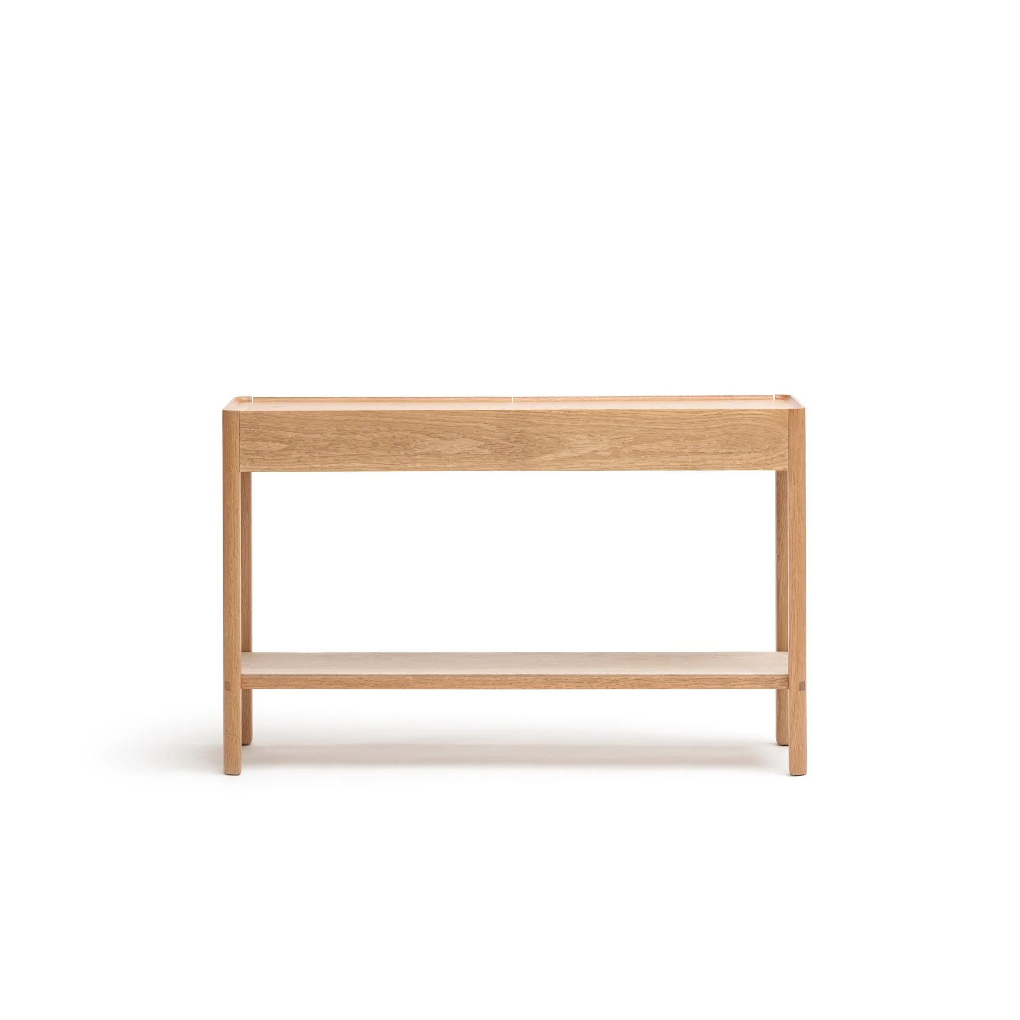 Nell Console - Light Oak & Travertine - Image 22