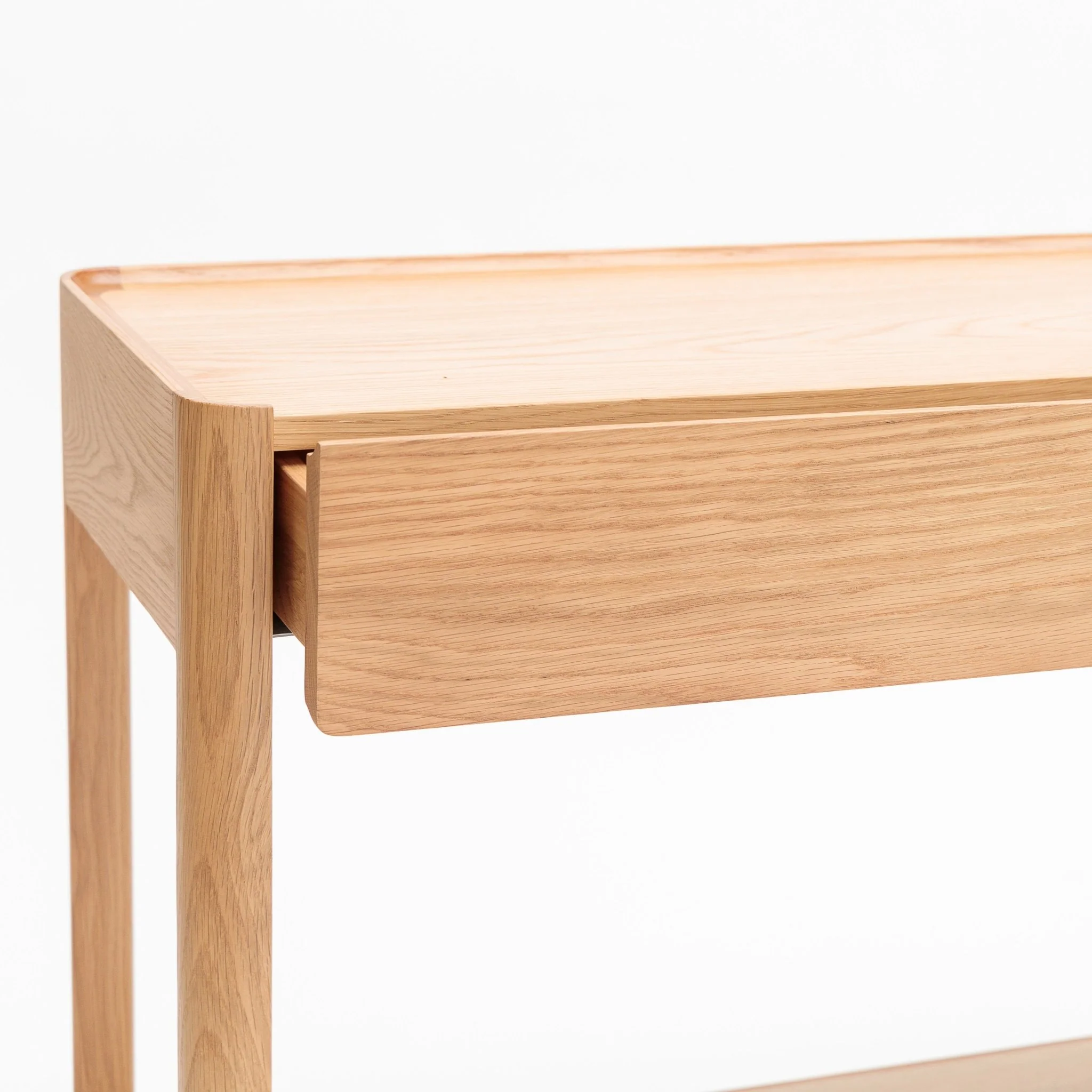 Nell Console - Light Oak & Travertine - Image 25