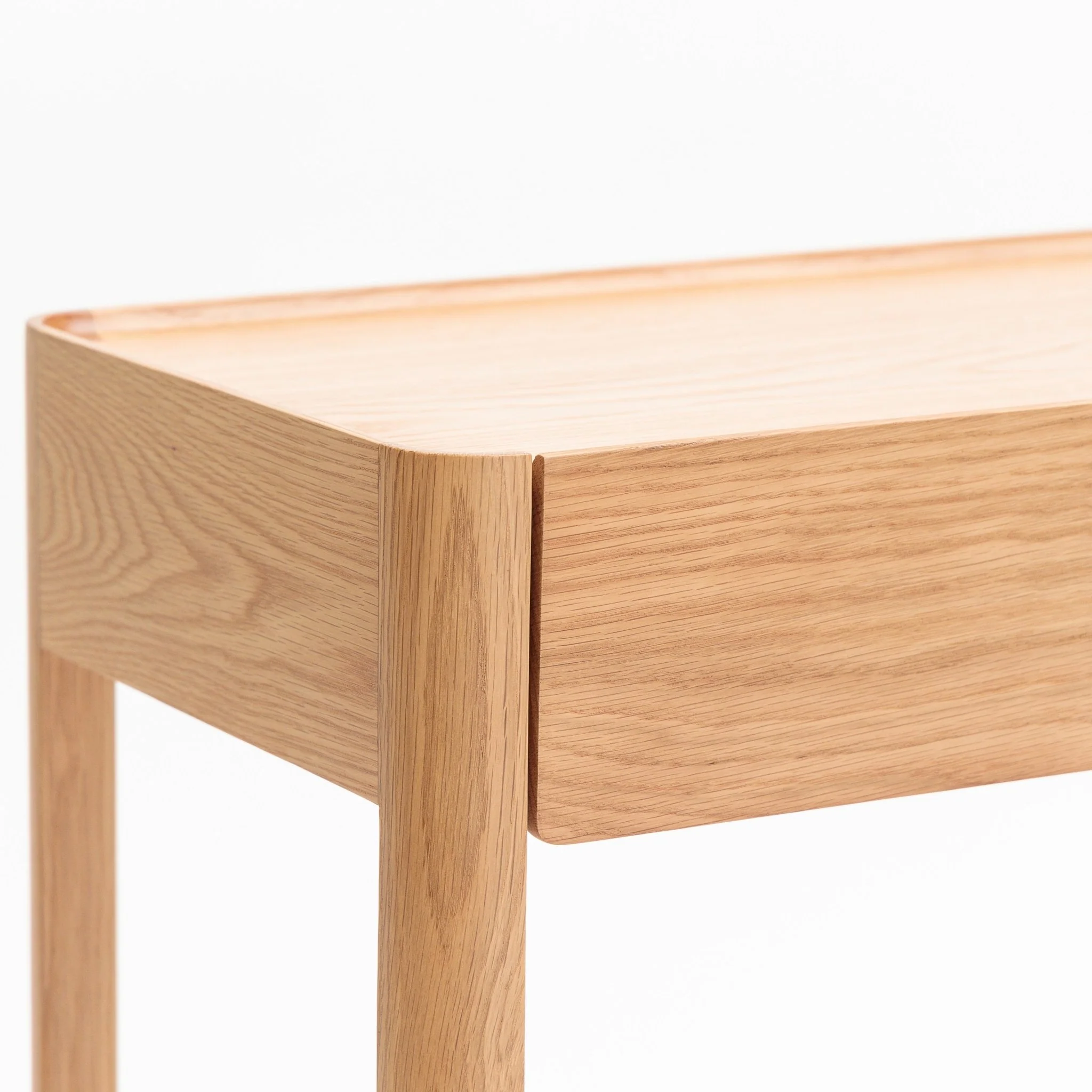 Nell Console - Light Oak & Travertine - Image 26