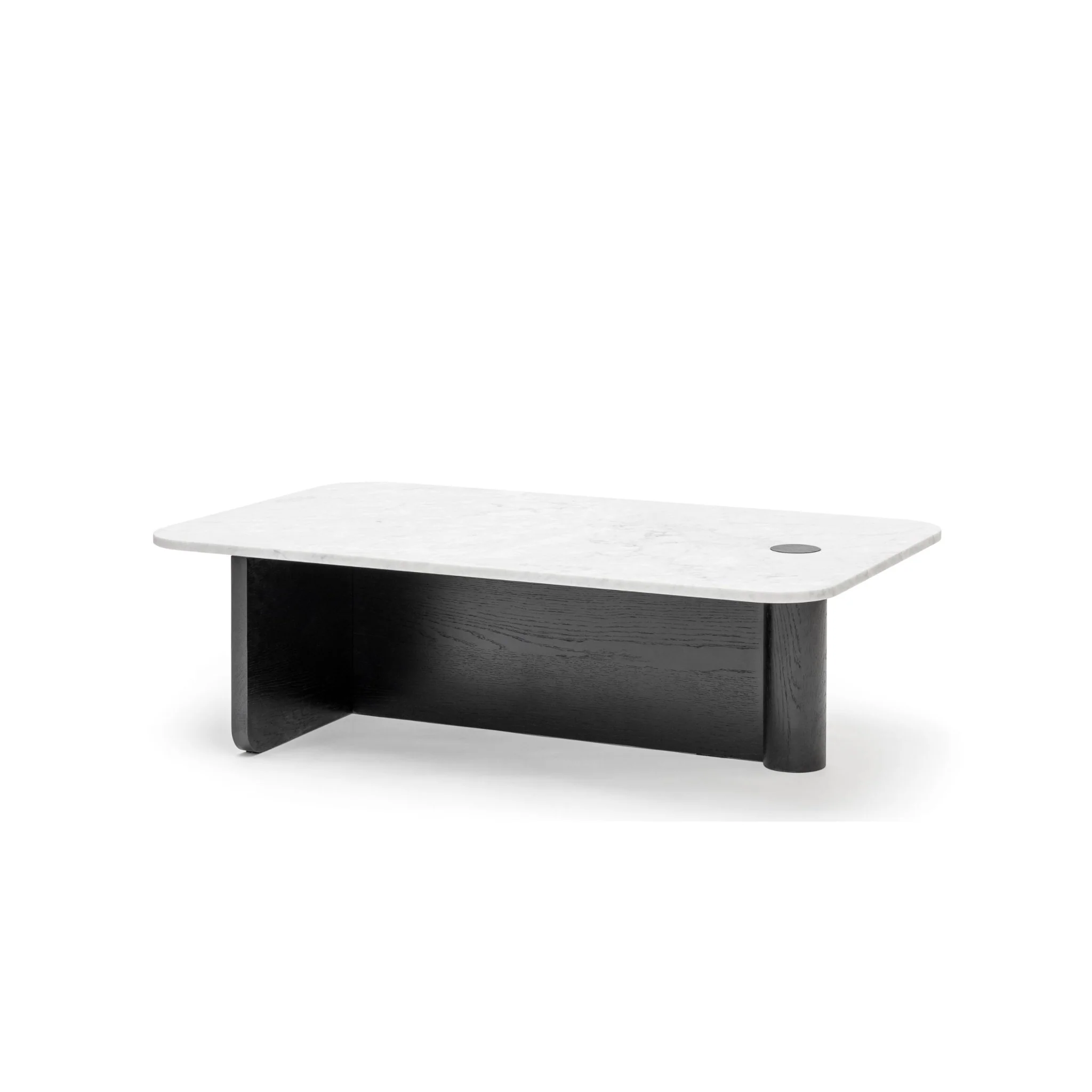 Pivot Coffee Table - Black Oak & Marble - Image 3