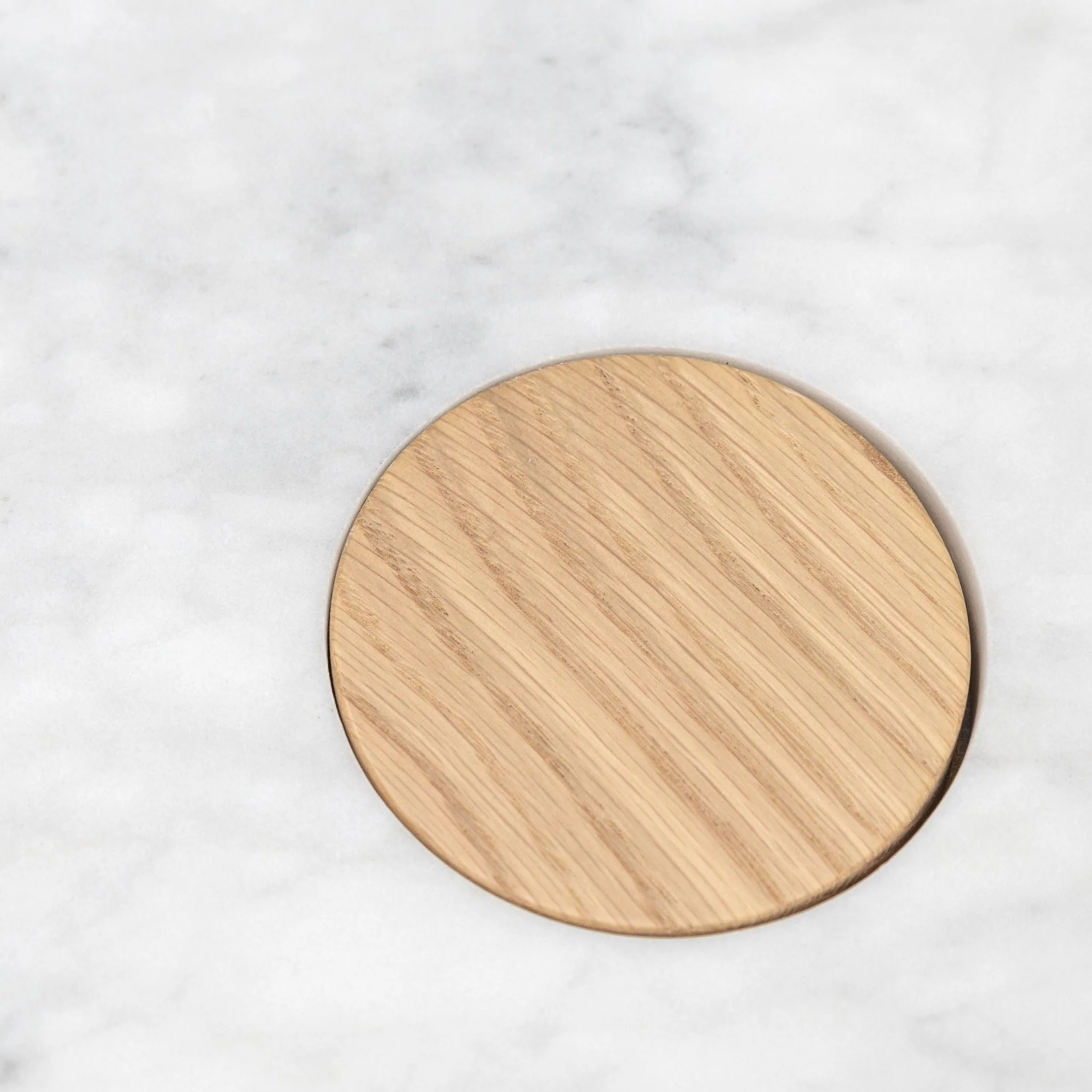 Pivot Coffee Table - Light Oak & Marble - Image 5