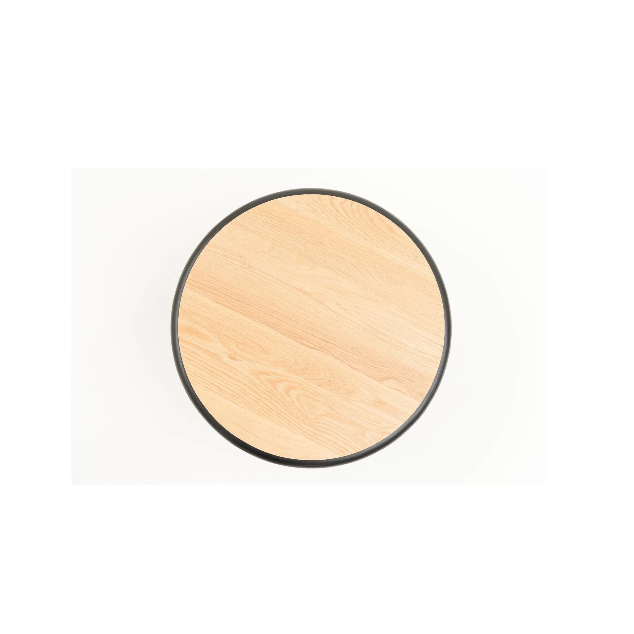 Ramel Coffee Table - Light Oak & Black - Image 3