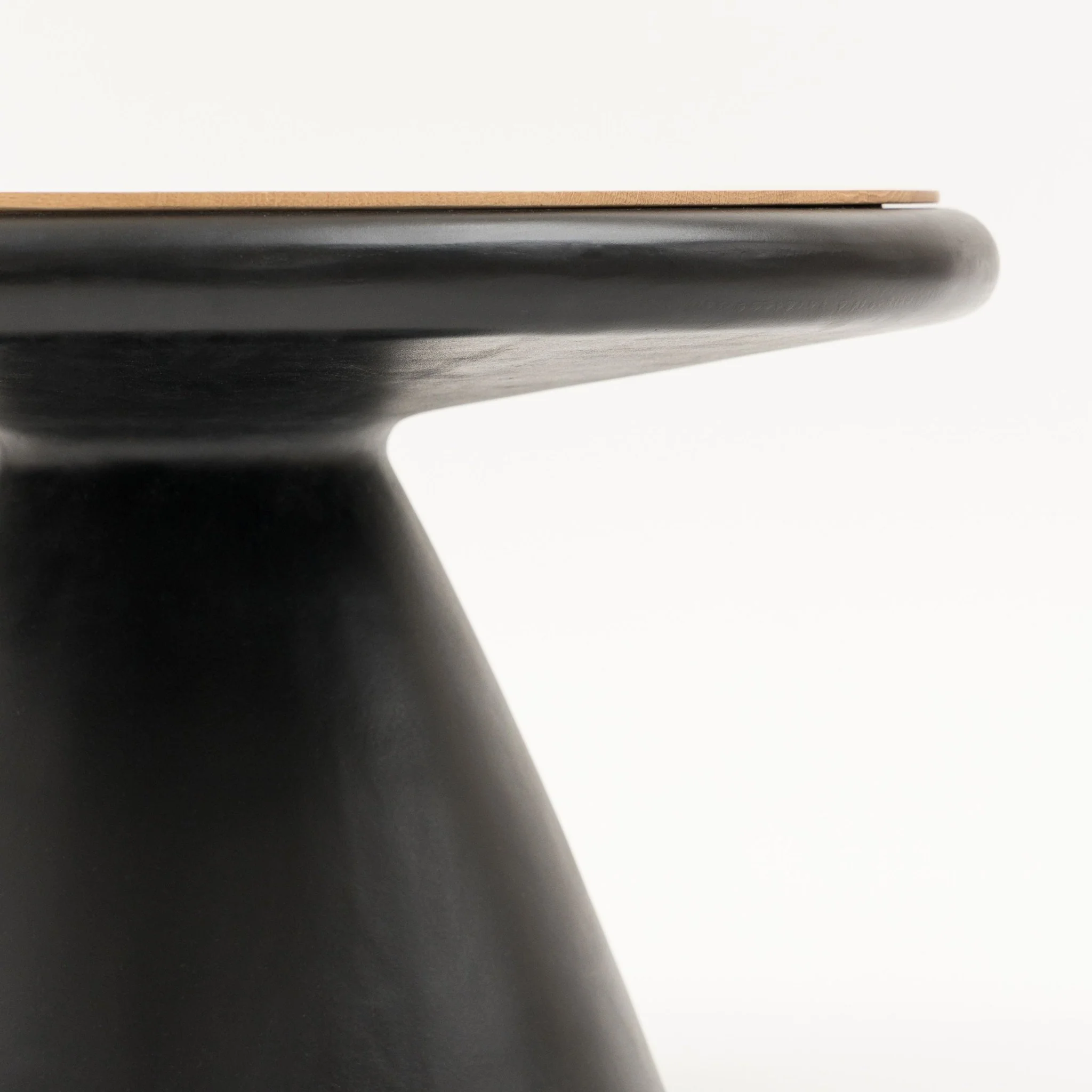Ramel Coffee Table - Light Oak & Black - Image 9