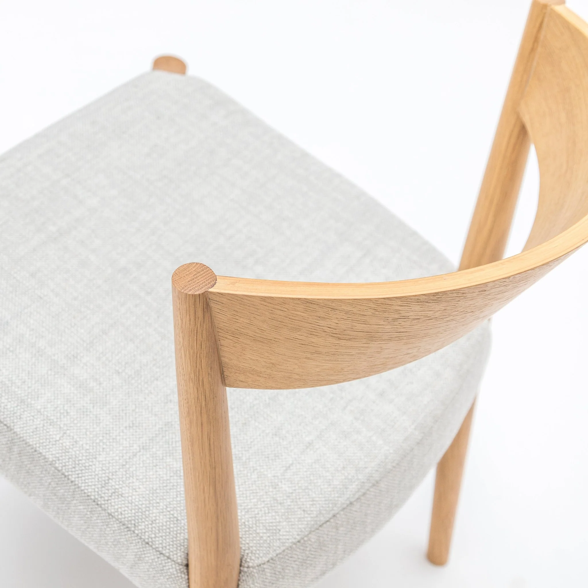 Ronda Chair - Light Oak & Diamond - Image 5