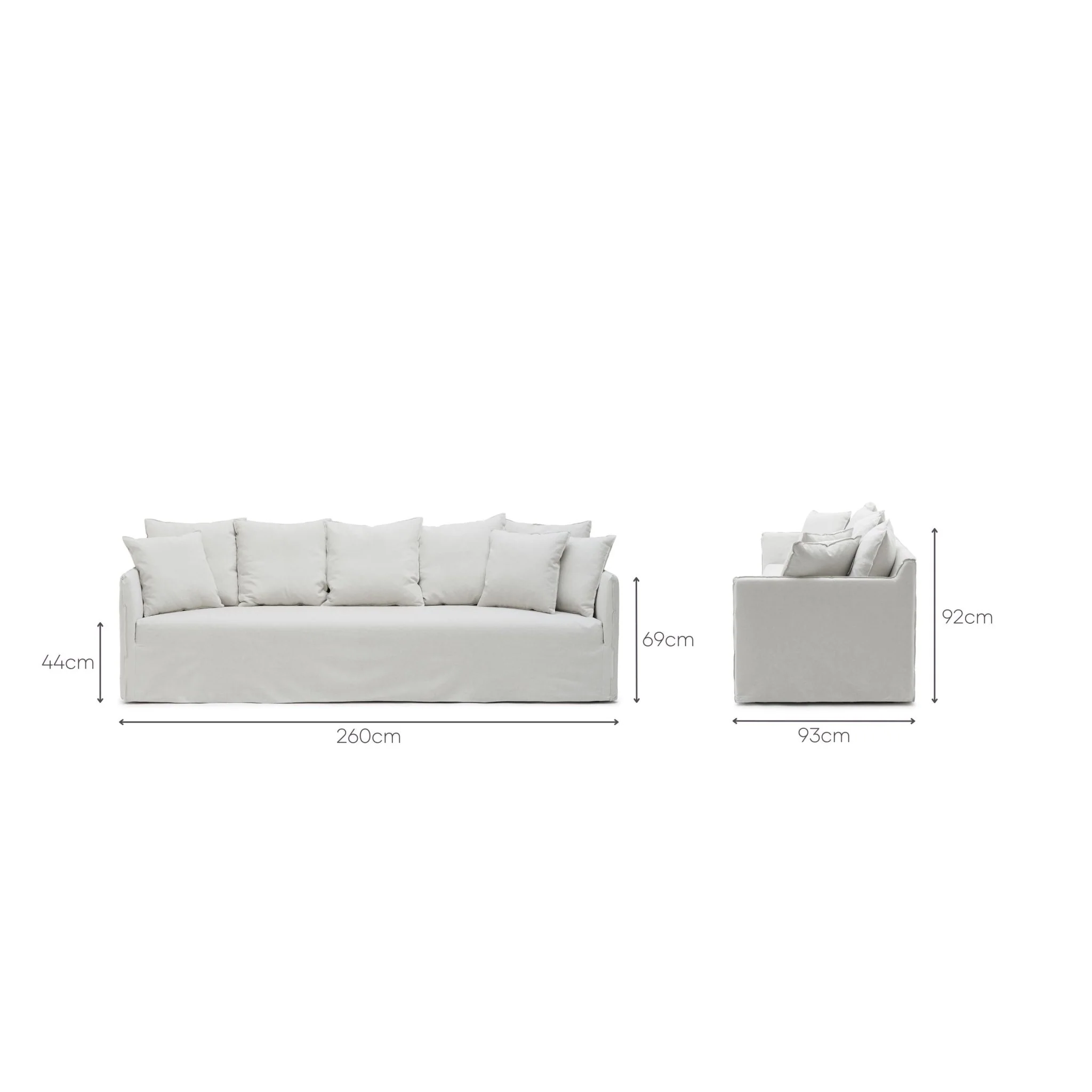Solara Sofa - Beige - Image 13