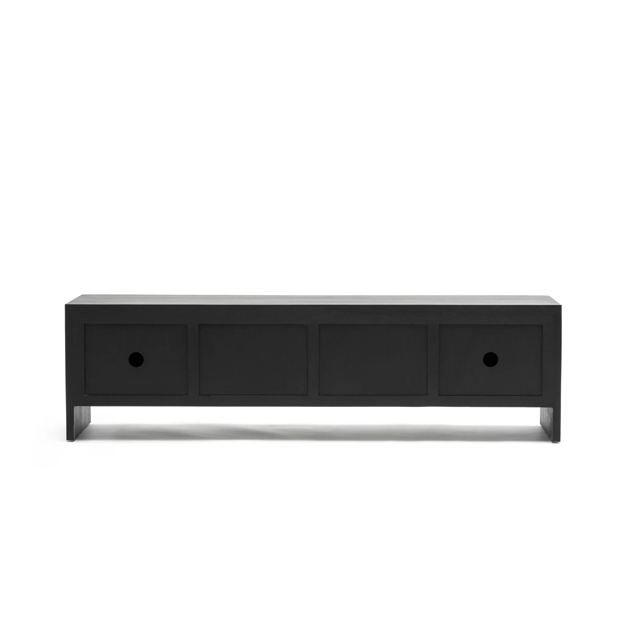 Verona Entertainment Unit - Black - Image 4