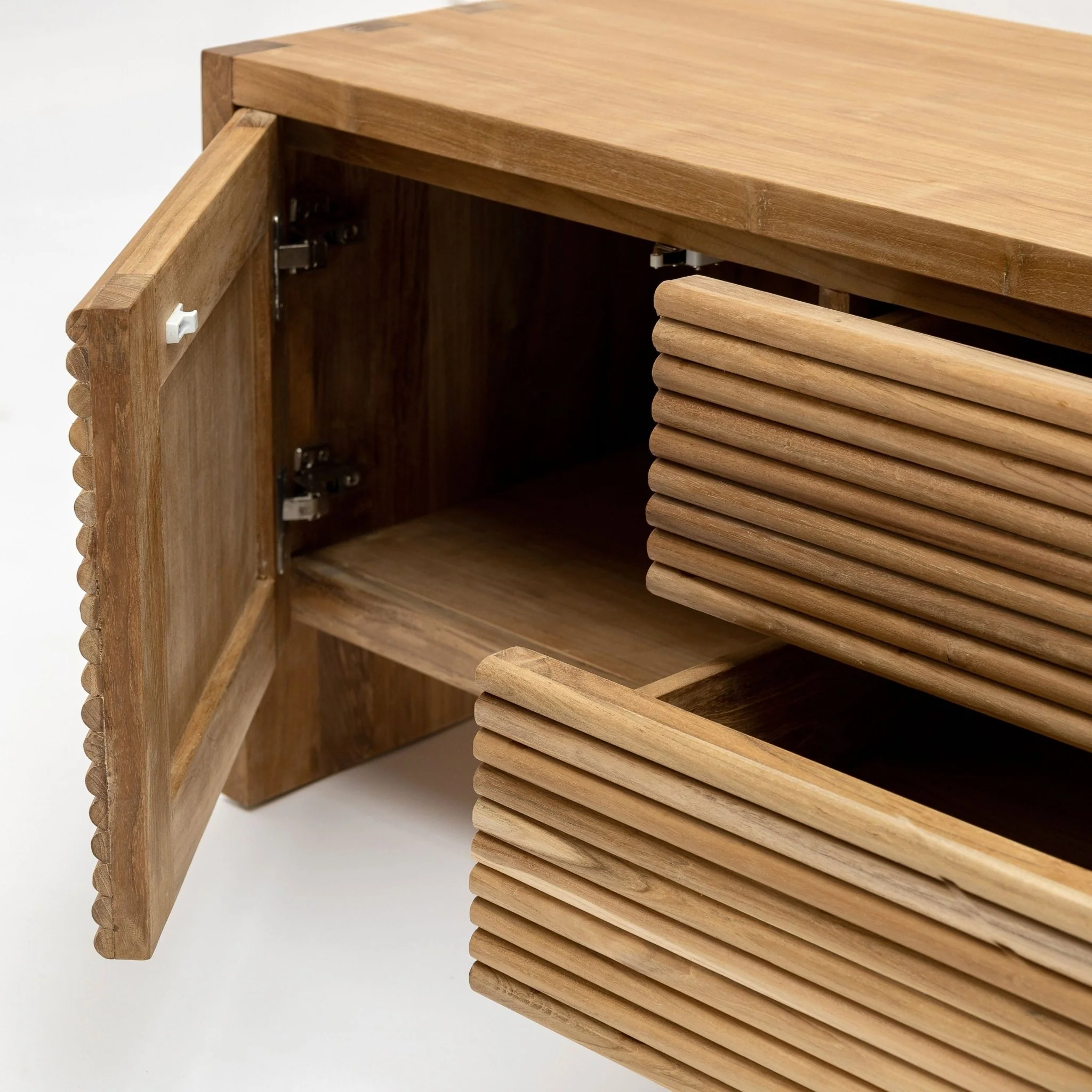 Verona Entertainment Unit - Natural - Image 23