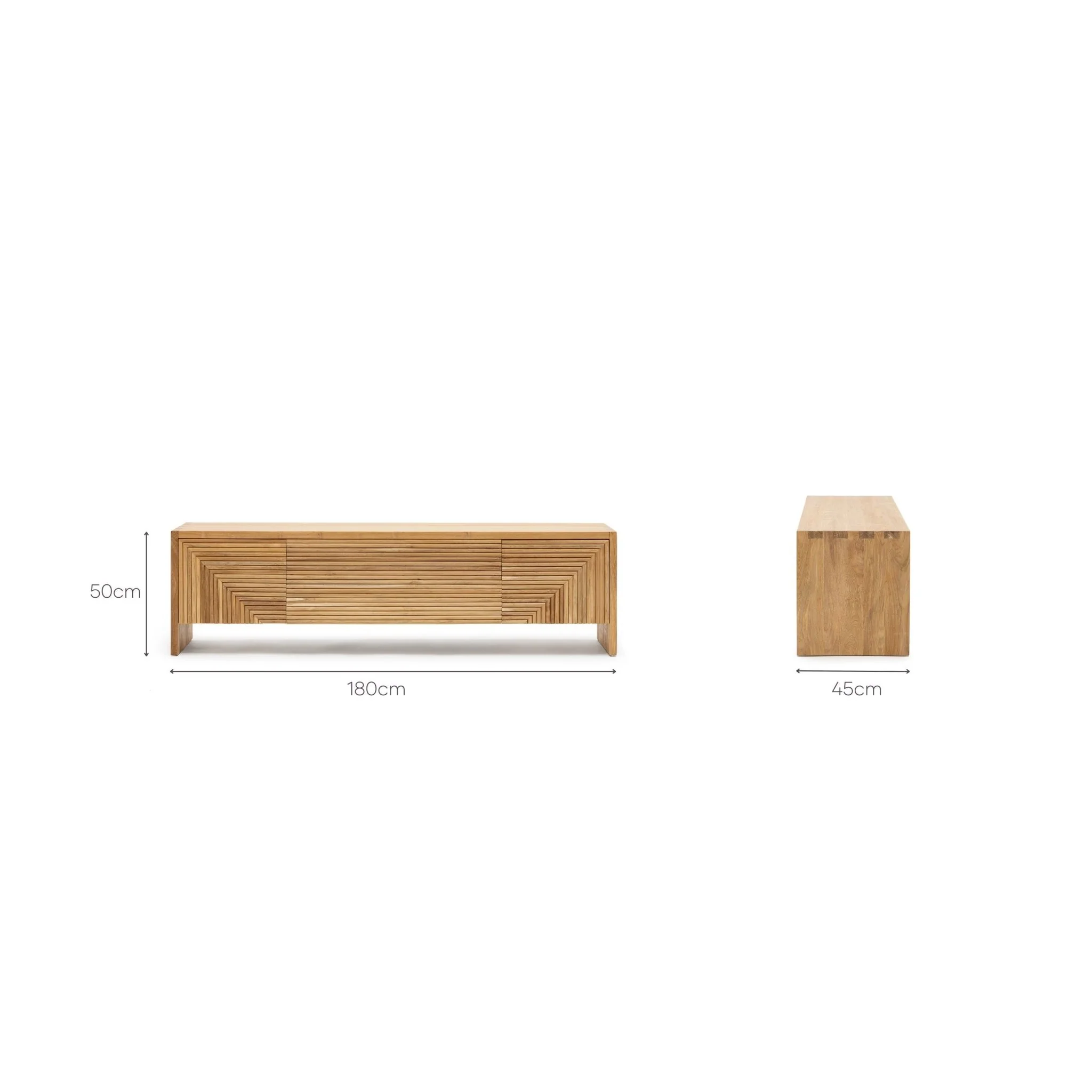 Verona Entertainment Unit - Natural - Image 25