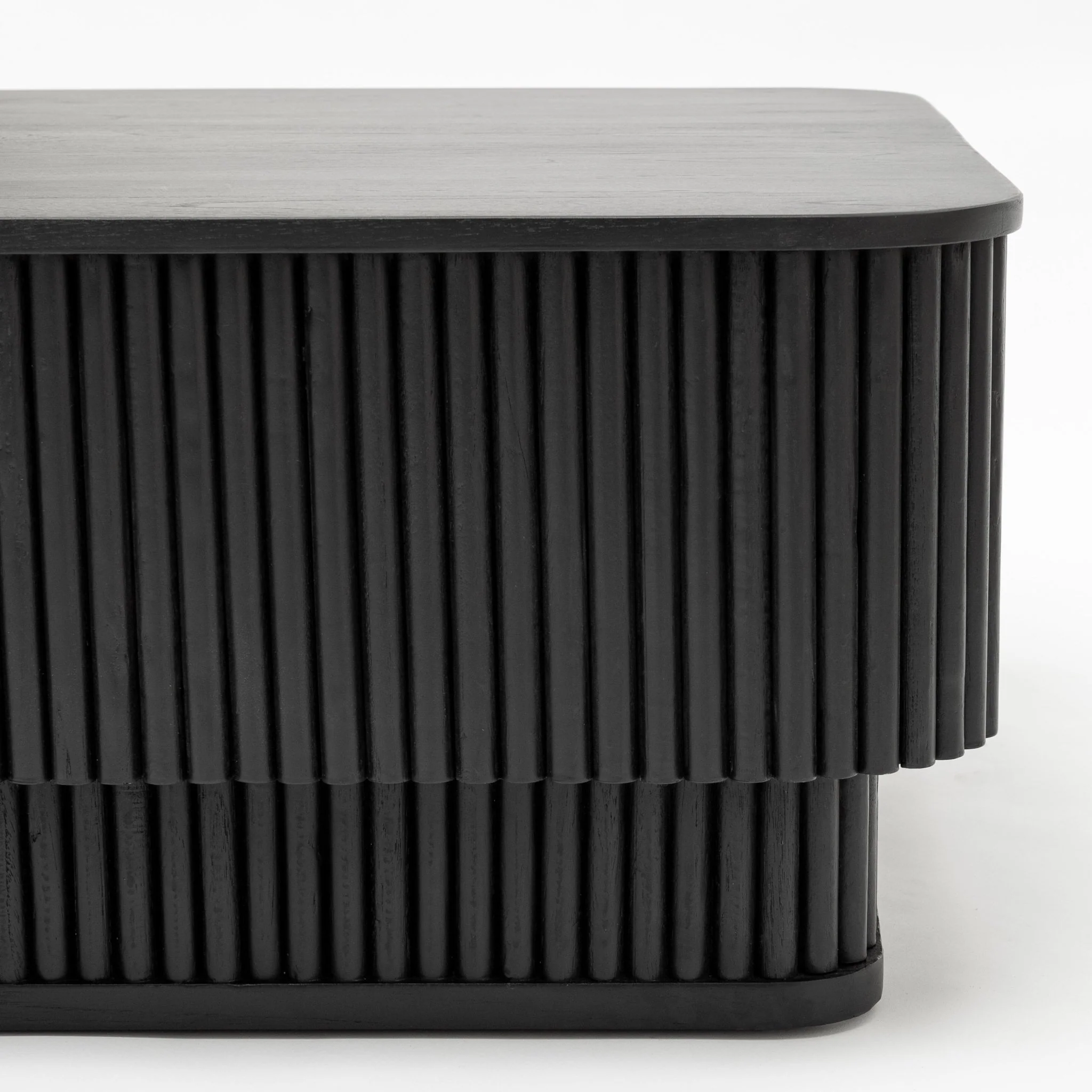 Verona Rectangular Coffee Table - Black - Image 6